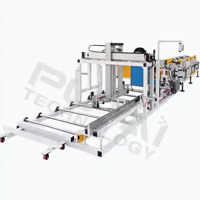 automatic stud track packing machine stud machine stacker profile wrapping machine